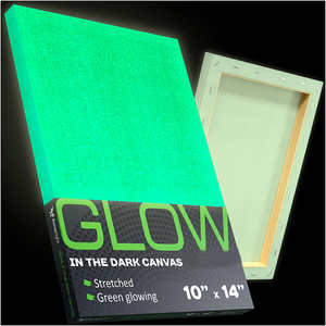 Paquete de 2 lienzos modernos de algodón estirado, pintura al óleo/acrílica/<span class=keywords><strong>acuarela</strong></span> verde oscuro brillante, pintura artística original de gran tamaño, decoración del hogar - Product Image 2