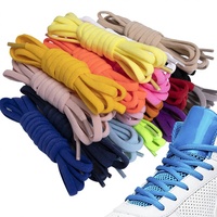 GON22 Lacets ovales élastiques en polyester solide