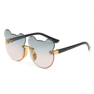Lunettes de soleil pour enfants lunettes de soleil mode bébé lunettes de soleil yeux femme garçons mignon dessin animé jouets enfants bébé ours lunettes de soleil - Product Image 5