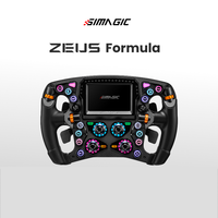 Volante de Carreras SIMAGIC Zeus Formula con Panel de Fibra de Carbono para Juegos, Hecho en China