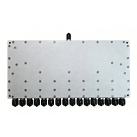Diviseur de puissance RF 16 voies, large bande 0,5-8 GHz, isolation élevée, faible VSWR, 1 entrée 16 sorties, 25 W, 50, répartiteur de signal WiFi GSM