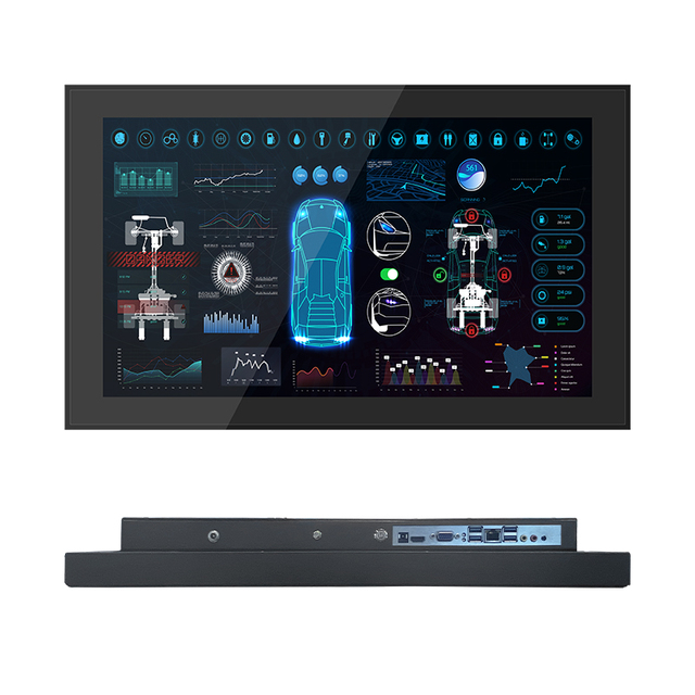 15.6 21.5 32 43 Inch Outdoor Industrial Monitor 1500nits High Brightness Anti Interference Flat Touch Screen Monitor