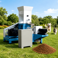 Machine industrielle de fabrication d'aliments secs pour chiens, machine à nourriture pour chats, poméranien, concombre de mer, machine à nourriture pour animaux de compagnie, machine à nourriture pour chiens