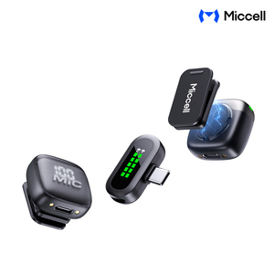 Microfono Inalambrico Miccell Con Reduccions De Ruido <strong>AI</strong> Pantalla Digital Y Microfono De Solapa Para YouTube TikTok Y Vlogs En - Product Image 1