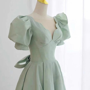 sachin and babi light blue dress Shop Online Green Short Homecoming Dress Chic Square Neck Design