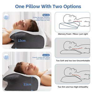 Oreiller cervical élastique et respirant personnalisable pour le commerce transfrontalier - Product Image 4
