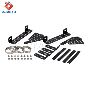 Kit de carenado de alas de murciélago para motocicleta Yamaha, Kit de carenado de Faro de ala de murciélago con soporte de montaje de pantalla, v-star V Star, 1300, 1100, 650, 950, <span class=keywords><strong>XVS</strong></span> - Product Image 5