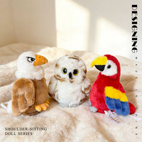 Peluche singe lémur à queue annelée réaliste, jouet magnétique en coton PP, 11-30cm, unisexe, transfrontalier