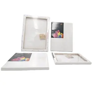 Lona grande de galería personalizada, lona elástica en blanco con marco de madera - Product Image 1