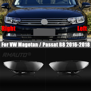Pour VW Magotan / Passat B8 2016 2017 2018, phare avant LED, abat-jour transparent, couvercle de phare, lentille, accessoires de voiture - Product Image 1