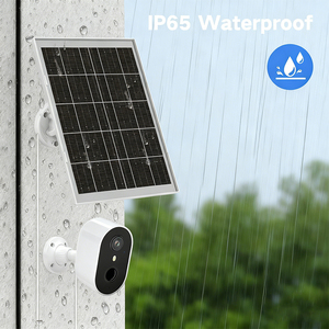 Panel Solar Monocristalino de Silicio ALECTER de 8W, Cámara de Seguridad Negra, Puertos Micro USB/USB-C, Resistente al Agua IP65, Certificaciones CE, ROHS, ISO - Product Image 5