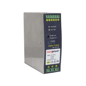 Fuente de alimentación industrial de 120W para montaje en carril DIN 24V / 48V - Product Image 4