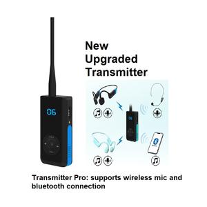 Auriculares de <span class=keywords><strong>Entrenamiento</strong></span> Innovadores y Mejorados Multifunción para Entrenador de Natación Comunicación Inalámbrica a Prueba de Agua por Conducción Ósea Tipo Walkie Talkie - Product Image 2