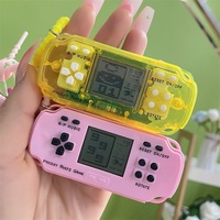 Nouveau porte-clés de jeu classique créatif, mini console de jeu électronique portable, jouet éducatif intellectuel, petit pendentif de sac, porte-clés