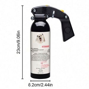 Spray de défense personnel personnalisé avec logo d'ours, puissant, 30 pieds. Gel Rouge Anti-agression pour <span class=keywords><strong>la</strong></span> randonnée, 470 ml - Product Image 2