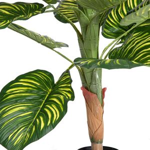 Cây cọ nhân tạo chống UV giả thực vật ficus lớn nhân tạo Cây Chuối thường xanh nhiệt đới Bonsai rừng cây nhân tạo - Product Image 3