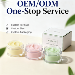 Crème Nettoyante OEM/ODM, <span class=keywords><strong>Démaquillant</strong></span> Herbal Bio, Formule Végétalienne Lavable, Nettoyant Nourrissant Visage & Yeux, Marque Privée Personnalisée - Product Image 3