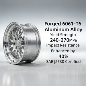 Nuevas llantas de aleación de aluminio cóncavas Juwa Chrome 4x108/5x100/120 PCD de 17-19 pulgadas con tecnología Flow Forming de 100 mm para <span class=keywords><strong>Alpina</strong></span> E60/E39/E38/E34 - Product Image 6