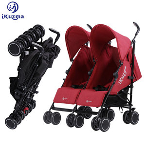 Buggy Double pliable rapide, poussette Double, livraison gratuite - Product Image 1