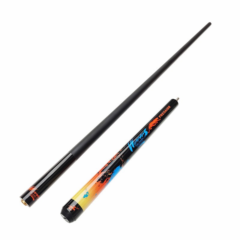 Xikuno プレミアム 115cm カーボンファイバー ビリヤードキュー 3/4分割