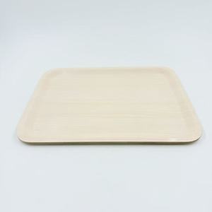Plateau de service en bois à motif pour sushi et en-cas, 36,3x28,3x1 cm, idéal pour le camping, les pique-niques et les barbecues en extérieur - Product Image 2