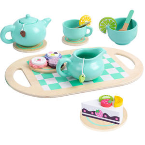 Juego de Té de Madera <span class=keywords><strong>para</strong></span> Niños, Popular en 2026, Simulación de Tetera, Juego Educativo de Imitación de Cocina, Regalo <span class=keywords><strong>para</strong></span> Niños - Product Image 1