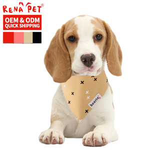Venta al por mayor de algodón personalizado multi-diseño mascota perro Bandana - Product Image 1