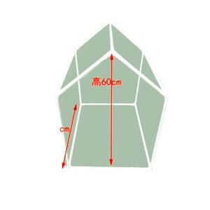 Custom DIY Children's PVC Pipe Playhouse Tent Frame Indoor Pet House Sports <b>Toy</b> with Cotton <b>Princess</b> Room New Style Playhouse - Product Image 3