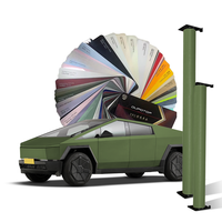 Film de protection de peinture PPF de qualité américaine, satiné/mat, anti-rayures, auto-réparateur, coloré, changement de couleur PPF pour Cybertruck