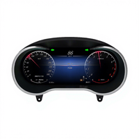 Cabina virtual de clúster digital de 12,3 "para mercedes-benz C W205 GLC 2015-2018 LCD instrumento reproductor Multimedia Auto Radio Estéreo