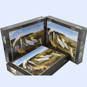 Expédition directe, puzzle de 1000 pièces, boîte personnalisée, ensemble de boîtes personnalisées, conception personnalisée, puzzle de 500 pièces, laminage brillant mat - Product Image 4