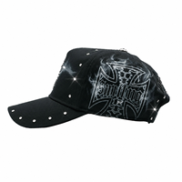 Casquettes Originales G5 Thirtyone 31 en Gros, Personnalisées en Daim, 5 Panneaux, Strass, Broderie 3D, Style Vintage, Unisexe