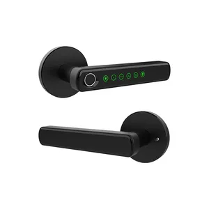 JIXIN 16 Finger Print Qty Smart Lock Outdoor Smart Locks Open Smart Home Lock