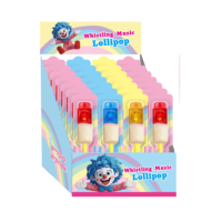 Sucettes musicales sifflantes Whistle Pops, sucettes sonores amusantes, bonbons sonores, best-seller