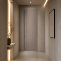 Porte intérieure en mélamine pour chambre à coucher avec bordure PUR et isolation acoustique pour une utilisation silencieuse et une intimité optimale dans les chambres d'hôtel