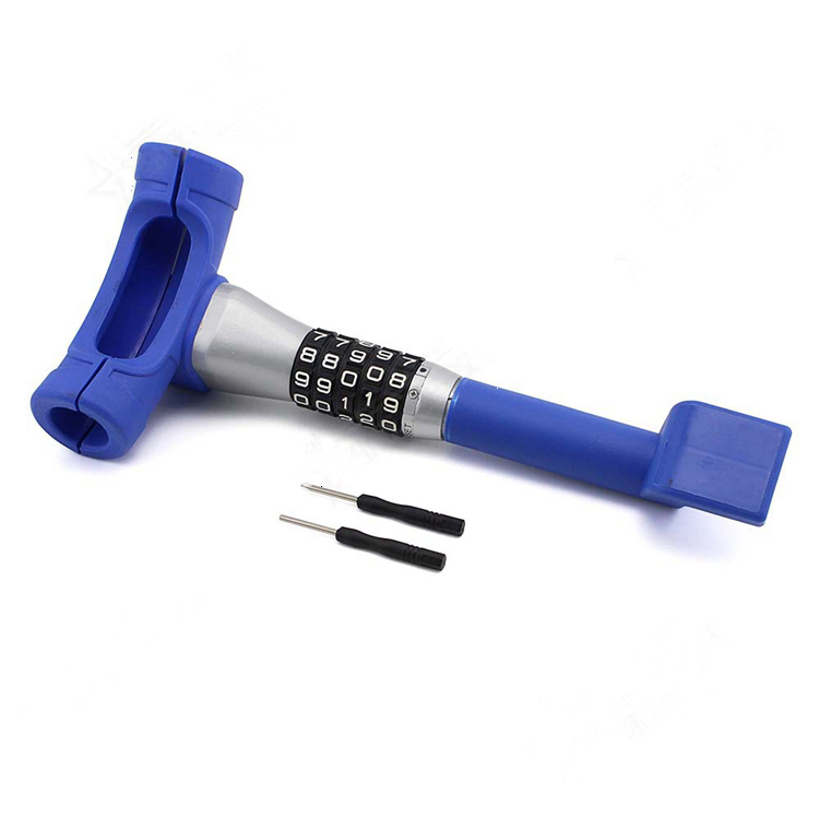 YH1719 Adjustable Retractable Universal Digit Car Steering Wheel Lock | Anti-Theft Security Device |