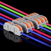 Connexion de câble de cordon rapide sans soudure bornes de câblage rapide sans soudure connecteurs de fil électrique pour bande lumineuse Led