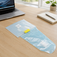 Draps de protection jetables stériles personnalisés en vrac de qualité médicale, en PE/PVC transparent, pour équipement, préservatifs, liquides et perfusion