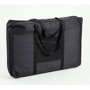 Étui de transport pliable, universel, réglable et économique BSCI, en tissu noir, pour tables de massage portables - Product Image 3