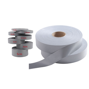 Uniform Material <strong>Reflective</strong> Fabric Belt <strong>Reflective</strong> Strips for Garment Silver Sew-on <strong>Reflective</strong> <strong>Tape</strong> - Product Image 4