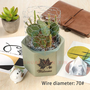 SRX, tamaño personalizado, malla de alambre de hierro galvanizado <span class=keywords><strong>Hexagonal</strong></span>, Red de alambre para aves de corral, valla de jardín, barrera para mascotas, conejo, malla de pollo - Product Image 4