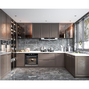 Collezioni di <span class=keywords><strong>Mobili</strong></span> da <span class=keywords><strong>Cucina</strong></span> Minimalisti con Design su Misura e Spazi Divisori Indipendenti per Vari Tipi di Abitazioni - Product Image 1