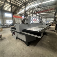Machines de traitement automatique du verre, centre de travail du verre CNC horizontal, machine de perçage, de fraisage, de polissage et de découpe
