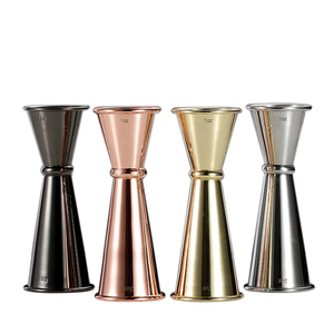 Tùy chỉnh thép không gỉ Nhật Bản titer bartenders công cụ Đồng bạc đôi <span class=keywords><strong>Bar</strong></span> đo Cocktail JIGGER - Product Image 3