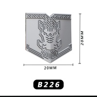 Blocs de construction médiévaux pour figurines de soldats, casques, boucliers, accessoires militaires compatibles avec les scènes, briques en plastique, jouets