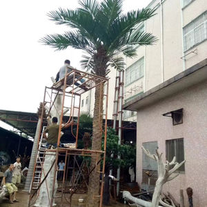 شجرة كبيرة وعالية الجودة رخيصة كبيرة وهمية جذوع شجرة ديكور فندق في الهواء الطلق - Product Image 1