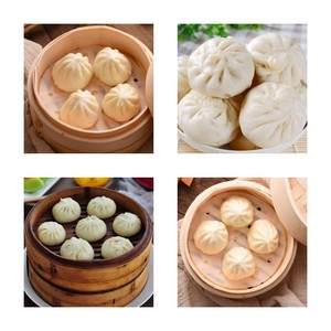 Machine à façonner des petits pains chinois, machine automatique pour la fabrication de petits pains chinois fourrés et cuits à la vapeur - Product Image 6