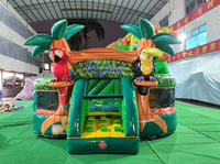 Château gonflable commercial Western Cowboy Saloon pour enfants
