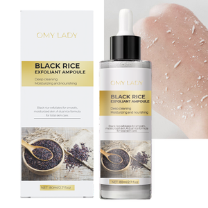 מלאי & תווית פרטית קליפת שוט זוהר שחור פילינג סרום אמפולות עם התכווצות ואלוורה לפנים - Product Image 1