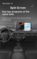 Radio para Auto Android 14 de 128GB y 2DIN con Pantalla LCD HD, Mirror Link, Amplificador, Ranura para Tarjeta SD, RGB, GPS Integrado para Mercedes-Benz CLK320